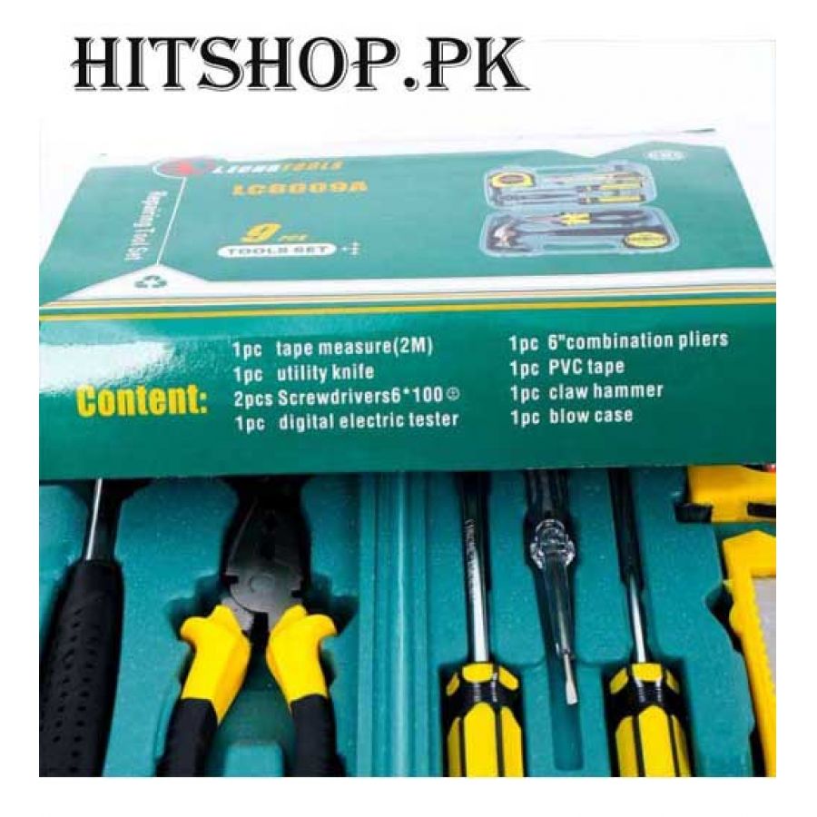 Multifunction 9 Pcs Household Tool Kit LC8009